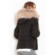 Parka Con Gorro De Piel