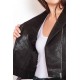 Chaqueta Pu Cierre Lateral