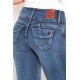 Jeans Pretina Ancha 2 Botones Recto
