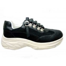 Zapatilla Danicolle Black White