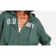 Polerón logo con cierre y capucha mujer Old Navy