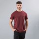Marmot Polera Hombre Chest Logo Tee Maroon