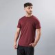 Marmot Polera Hombre Chest Logo Tee Maroon