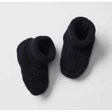Botas GAP tejidas recién nacido azul