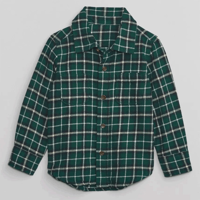 Camisa gap cuadros outlet