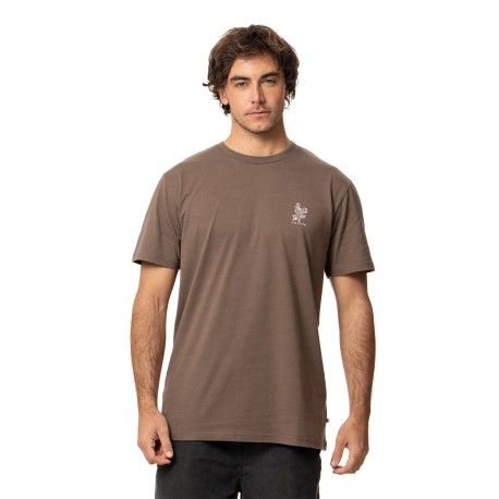 Kivul Polera Coral Hombre Café