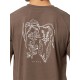 Kivul Polera Coral Hombre Café