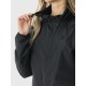 Kivul Chaqueta Cortavientos Mila Reciclada Mujer Negra