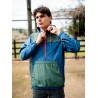Kivul Chaqueta Cortavientos Ulmo Reciclado Hombre Azul