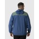 Kivul Chaqueta Cortavientos Ulmo Reciclado Hombre Azul