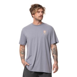 Stoked Polera Fish Hombre Azul