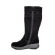 Degás Bota Cuero Foch Negro