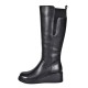 Degás Bota Cuero Emel Negro