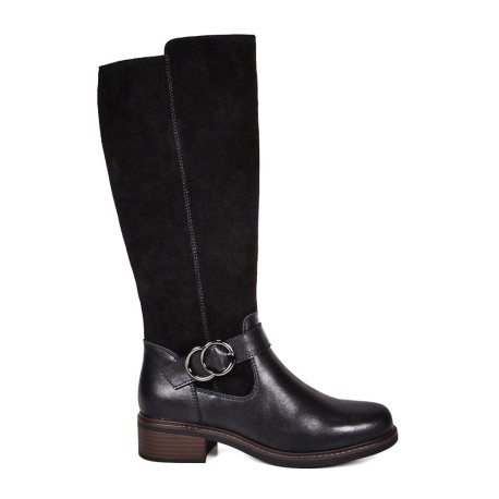 Degás Bota Cuero Diane Negro