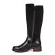 Degás Bota Cuero Diane Negro