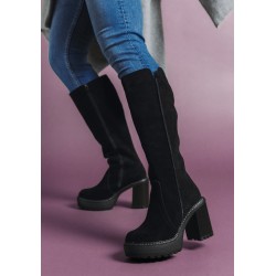 Degás Bota Cuero Dayton Negro