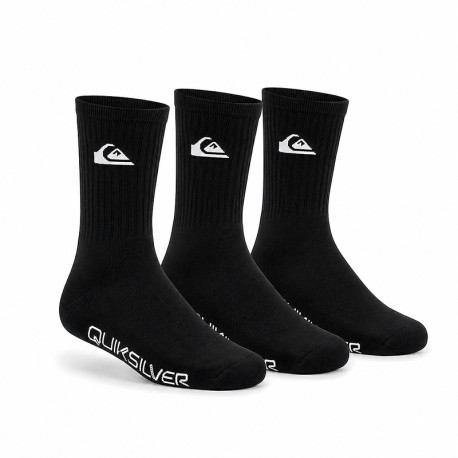 Quicksilver Tripack Calceta 3/4 Negro