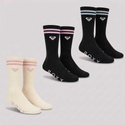 Quicksilver Tripack Calceta Crew Roxy Tricolor Surprise