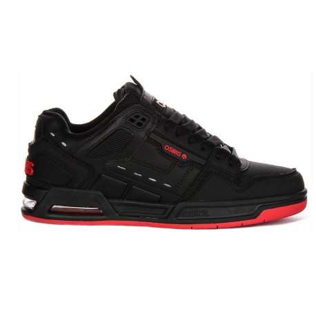 Osiris Zapatilla Peril Hombre Black/Red