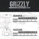 Grizzly Polerón Embroidered OG Bear