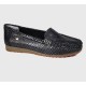 Degás Mocasín Cuero Ethel Negro