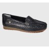 Degás Mocasín Cuero Ethel Negro