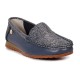 Degás Mocasín Cuero Ethel Azul