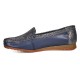 Degás Mocasín Cuero Ethel Azul
